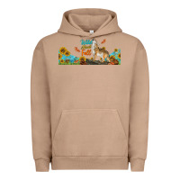 Pigment Burro Wild About Fall Coyote Urban Hoodie - LillyAllenDesigns