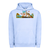 Pigment Grape Ice Wild About Fall Coyote Urban Hoodie - LillyAllenDesigns
