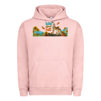 Pigment Salmon Wild About Fall Coyote Urban Hoodie - LillyAllenDesigns