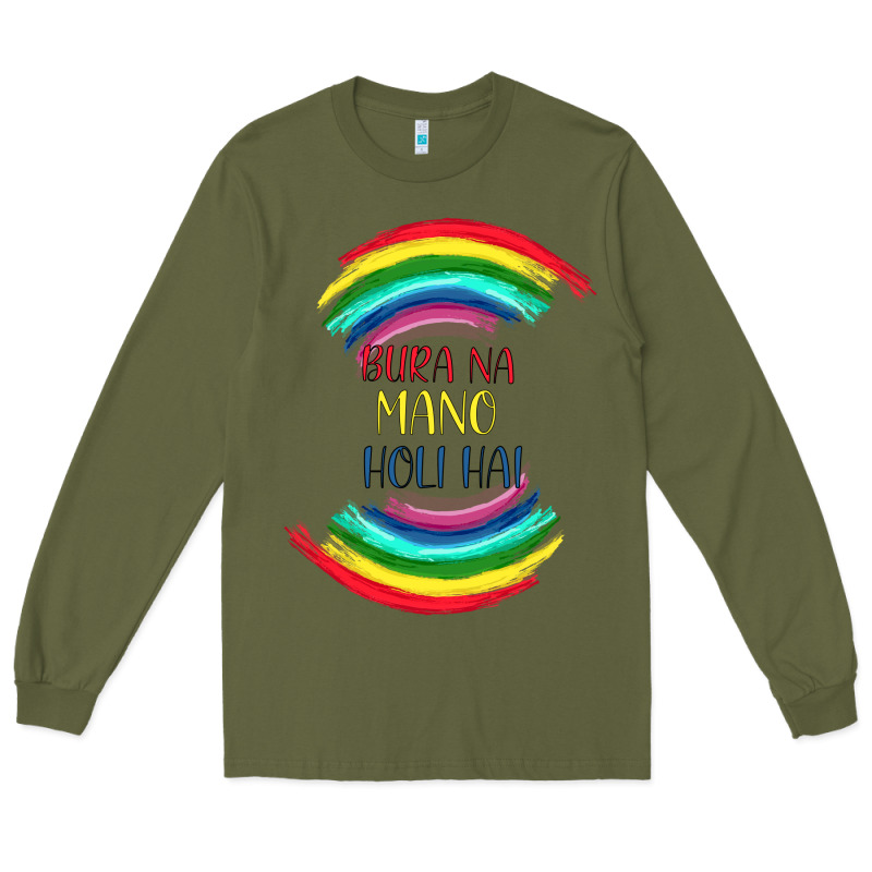 Bura Na Mano Holi Hai Long Sleeve Tee by Bettercallsaul | Teevron
