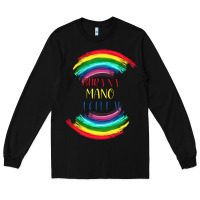 Black BURA NA MANO HOLI HAI Long Sleeve Tee - Bettercallsaul