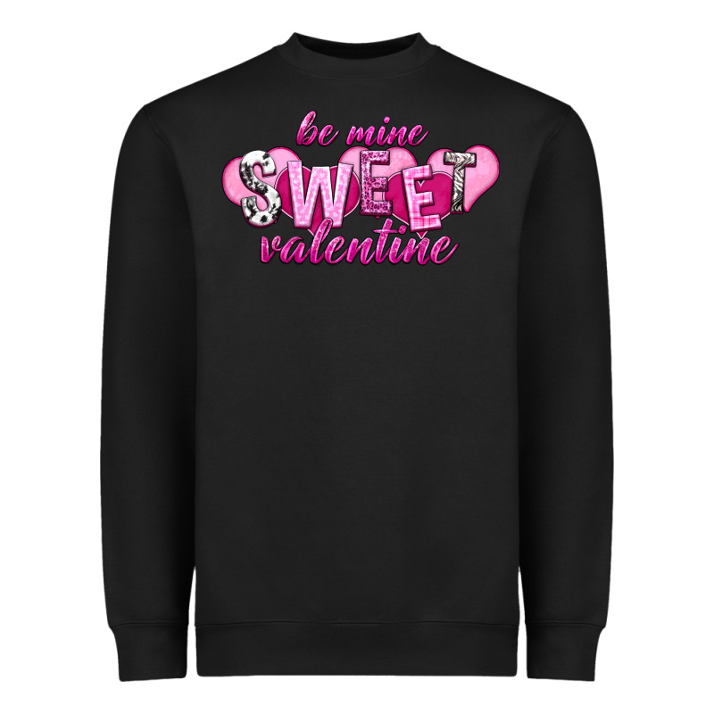 Be Mine Sweet Valentine's Day Heavyweight Sweatshirt by HowdyJamesFarm | Teevron