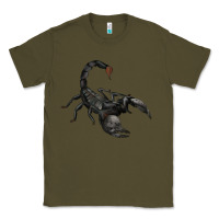 Army Green scorpion Classic Tee - JahusDesignShop