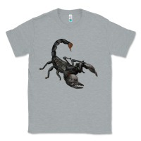 Heather Grey scorpion Classic Tee - JahusDesignShop