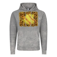Cloud Rock watercolor glitter leopard softball background Vintage Hoodie - RanaPortraitStore