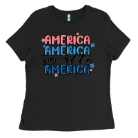 Black america since 1776 Ladies Tee - MaliasSmallBusiness