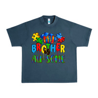Midnight Navy my brother is au some a Urban Heavy Tee - Artiststas