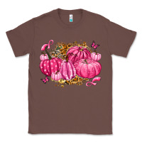 Chestnut breast cancer awareness pink pumpkins Classic Tee - LillyAllenDesigns