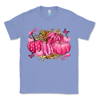 Colony Blue breast cancer awareness pink pumpkins Classic Tee - LillyAllenDesigns