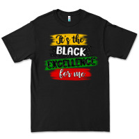 Black it s the black excellence for me Premium Tee - MaliasSmallBusiness