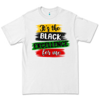 White it s the black excellence for me Premium Tee - MaliasSmallBusiness