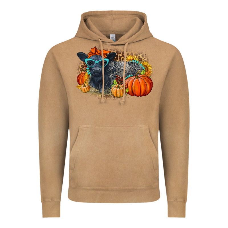Fall Autumn Baby Calf Vintage Hoodie by LillyAllenDesigns | Teevron