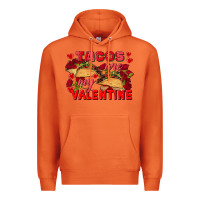 Carrot Tacos are my Valentine Valentine's Day Premium Hoodie - FaDigitalArtStudio