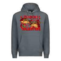 Rock Tacos are my Valentine Valentine's Day Premium Hoodie - FaDigitalArtStudio