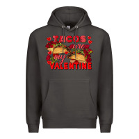 Smoke Tacos are my Valentine Valentine's Day Premium Hoodie - FaDigitalArtStudio