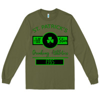 Army Green Drinking Athletics Long Sleeve Tee - Bettercallsaul