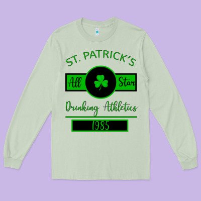 Drinking Athletics Long Sleeve Tee Designed By Bettercallsaul