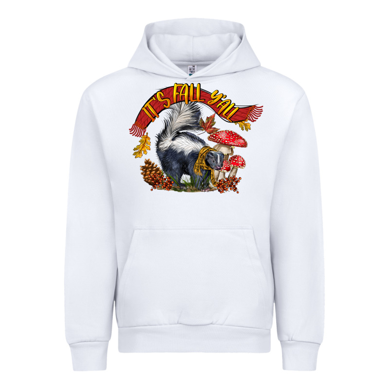It's Fall Y'all Skunk Urban Hoodie by LillyAllenDesigns | Teevron