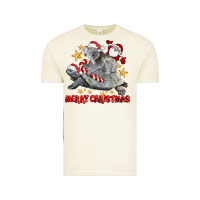 Vintage Arctic Merry Christmas Tortoise And Koala Vintage Tee - LillyAllenDesigns