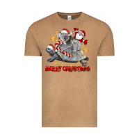 Vintage Camel Merry Christmas Tortoise And Koala Vintage Tee - LillyAllenDesigns