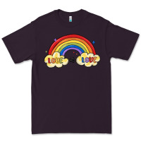 Plum love is love lgbtq Premium Tee - MaliasSmallBusiness