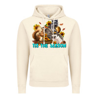 Vintage Artic Fall Tis The Season Animals Vintage Hoodie - LillyAllenDesigns