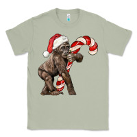 Matcha Christmas Candy Cane Baby Gorilla Classic Tee - LillyAllenDesigns