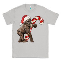 Moon Dust Christmas Candy Cane Baby Gorilla Classic Tee - LillyAllenDesigns