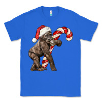 True Royal Christmas Candy Cane Baby Gorilla Classic Tee - LillyAllenDesigns