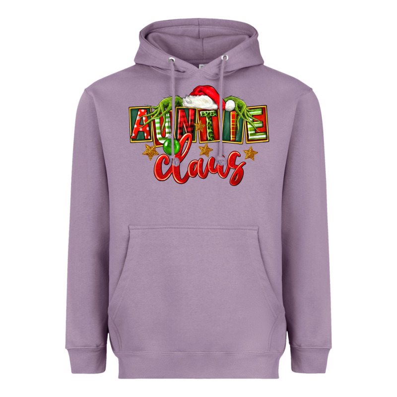 Christmas Auntie Claus Heavyweight Hoodie by FaDigitalArtStudio | Teevron