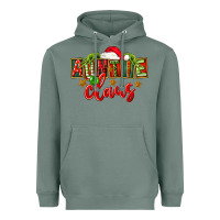 Sage christmas auntie claus Heavyweight Hoodie - FaDigitalArtStudio