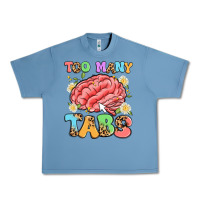 Pebble Blue too many tabs Urban Heavy Tee - Artiststas