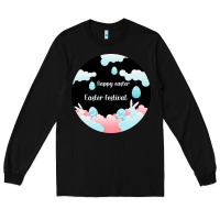 Black Happy Easter Long Sleeve Tee - Bettercallsaul