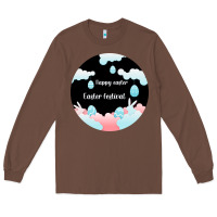 Chestnut Happy Easter Long Sleeve Tee - Bettercallsaul