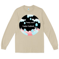 Mushroom Happy Easter Long Sleeve Tee - Bettercallsaul