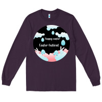 Plum Happy Easter Long Sleeve Tee - Bettercallsaul