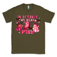 Army Green in october we wear pink Classic Tee - LillyAllenDesigns