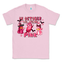 Bubblegum Pink in october we wear pink Classic Tee - LillyAllenDesigns