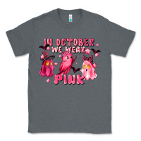 Charcoal Heather in october we wear pink Classic Tee - LillyAllenDesigns