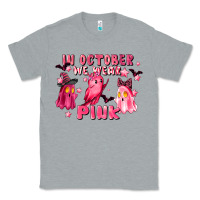 Heather Grey in october we wear pink Classic Tee - LillyAllenDesigns