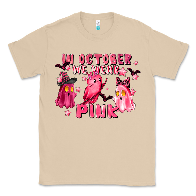 In October We Wear Pink Classic Tee by LillyAllenDesigns | Teevron