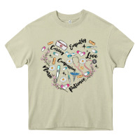 Mossy nurse Heavy Core Tee - MaliasSmallBusiness