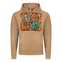 Vintage Camel Fall Autumn Leopard Love Vintage Hoodie - LillyAllenDesigns