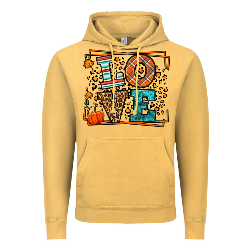Fall Autumn Leopard Love Vintage Hoodie by LillyAllenDesigns | Teevron