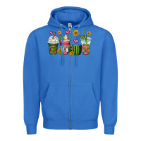 True Royal stuck on you cactus coffee cups Zipper Hoodie - OliviaCreatesArt