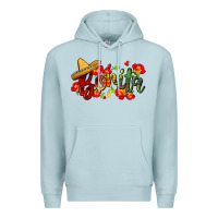 Blue Mist Bonita Premium Hoodie - FaDigitalArtStudio