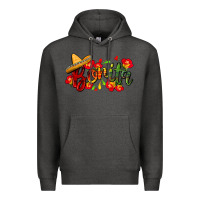 Charcoal Heather Bonita Premium Hoodie - FaDigitalArtStudio