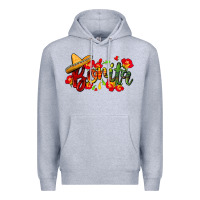 Heather Grey Bonita Premium Hoodie - FaDigitalArtStudio