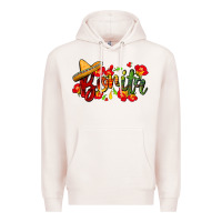Pale Pink Bonita Premium Hoodie - FaDigitalArtStudio