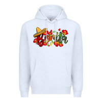 White Bonita Premium Hoodie - FaDigitalArtStudio